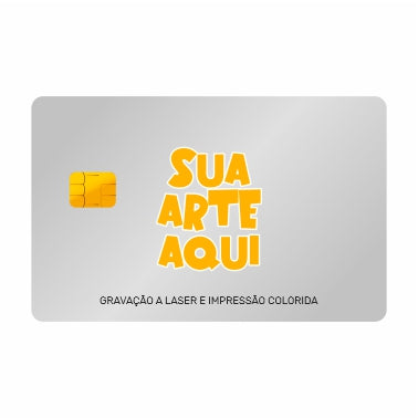 WONDCARD - Crie Seu Cartão De Metal Silver Do Seu Jeito WONDCARD - Crie Seu Cartão De Metal Silver Do Seu Jeito